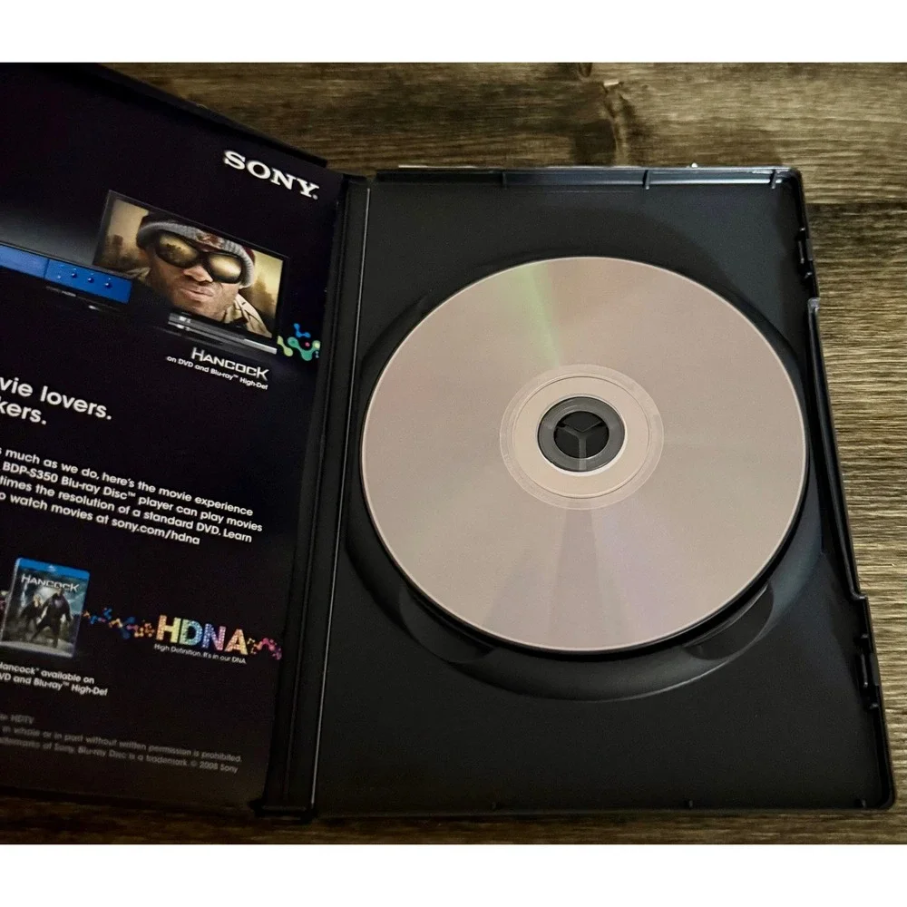 Sony Hancock DVD Unrated Edition Excellent Will Smith Action Comedy Movie